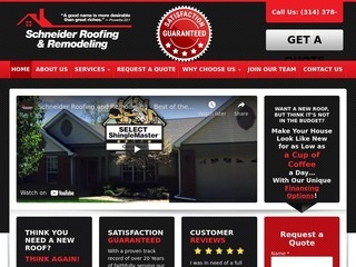 Storm Damage & Construction Website Design