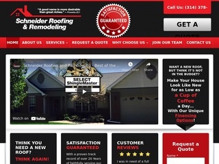 Roofing Contractor Website Design