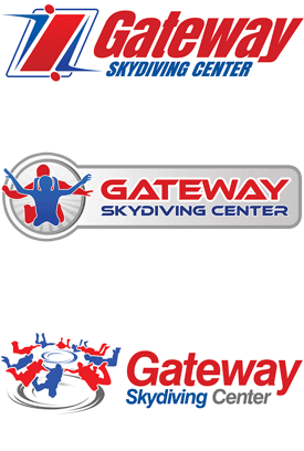 Skydiving Logo Designs