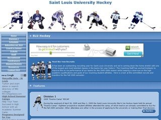 Collegiate Sports Website Design