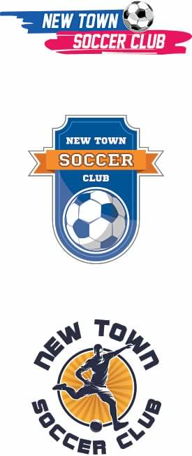Soccer Team Logo Designs