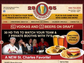 Sports Bar & Grill Website Design