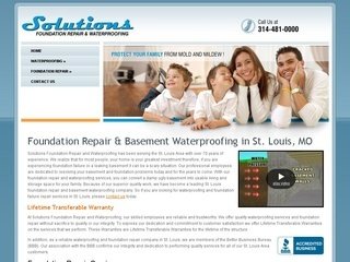 St. Louis Foundation Repair Before Website Redesign