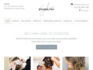 Hair Salon Website Design