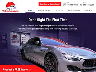 Automotive Website Design