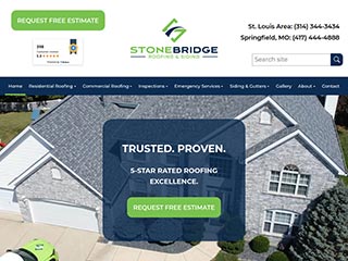 Roofing Website Design