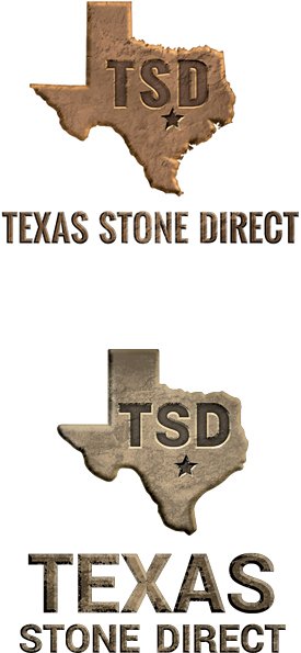 Texas Stone Supplier Logo Design