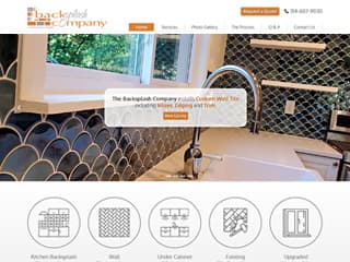 Contractor Website Design After Redesign