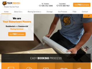 Moving Company Website Design 