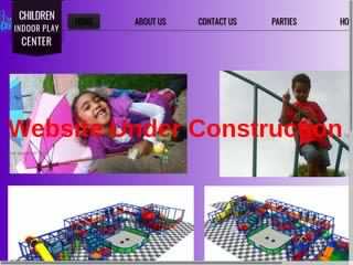 Children's Website Design Before Website Redesign