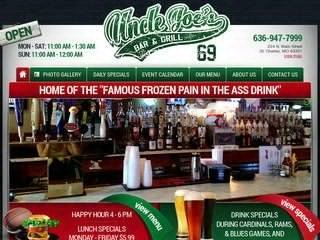 St. Charles Bar After Website Redesign