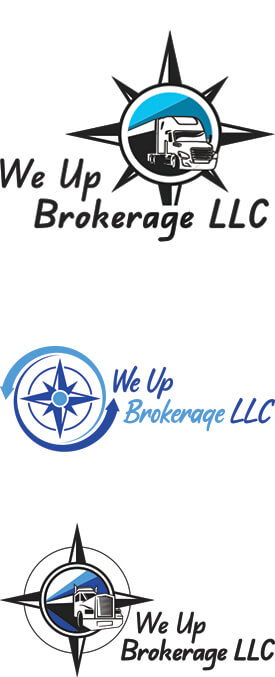 We Up Brokerage - Logistics Company Logos | Logo Design Services