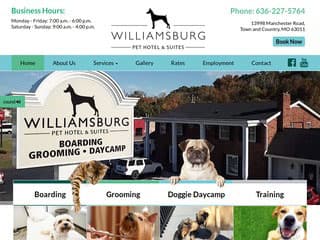 Pet Website Design